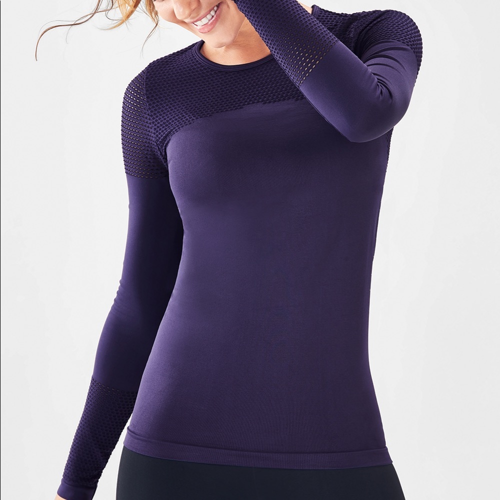 Fabletics Musetta Seamless Ls Compression Top - image 1